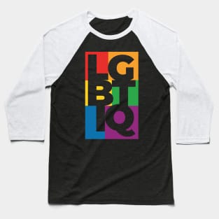 LGBTIQ <3 Baseball T-Shirt